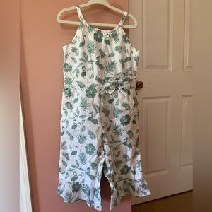 NWT Janie & Jack tropical jumpsuit size 3